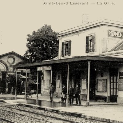 CP gare de Saint Leu d'Esserent (Oise)