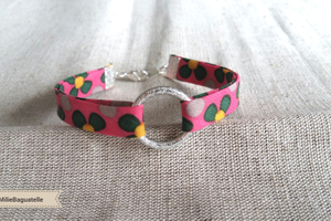 Bracelet tissu vintage 1