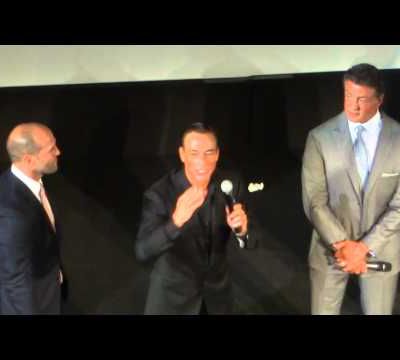 Expendables 2 : Stallone, Schwarzenegger, Van Damme, Statham et Lundgren au Grand Rex (part 3)