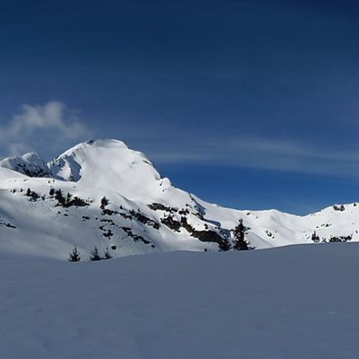 La Côte 2000 en Beaufortain.