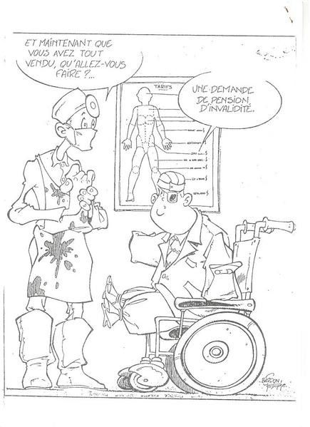 dessins humoristiques parus dans notre bulletin d'information humoristique et satirique LE LIBRE PENSEUR