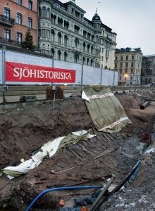 Découverte de cinq épaves - Stockholm