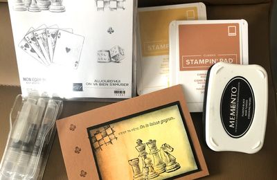 Nouveaux pinceaux aquarelles stampinup 