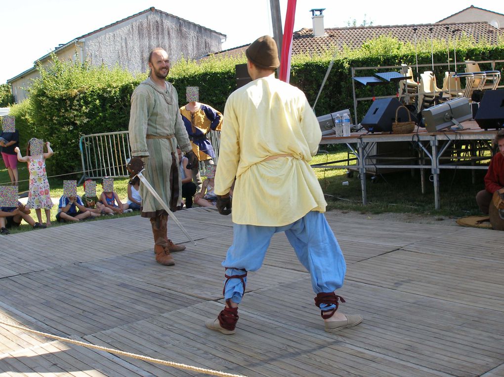 Une petite anim' sympa pour une fête de quartier à Villefontaine...