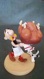 Figurine "Atlas/Plastoy" par courtage: (2/14) Astérix apporte un sanglier (2001)