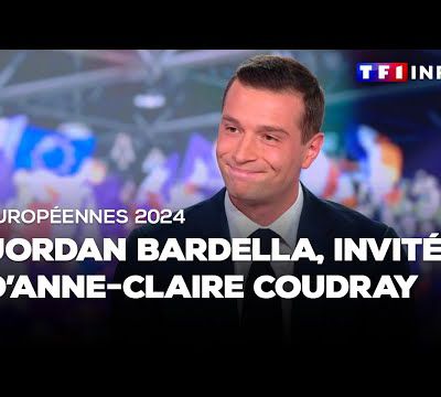 Jordan Bardella au 20h de TF1
