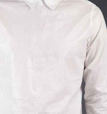 White back buttoned shirt for men