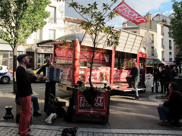 Le mercredi 16 mai 2012, à l'occasion de la campagne législative sur la 10è circonscription de Paris, Jacques Généreux (économiste) est venu soutenir les candidats du FG et détailler les propositions économiques du programme l'Humain d'Abord.