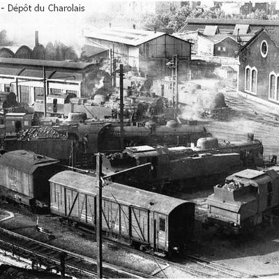  Paris-Charolais l'ancien dépôt des locomotives