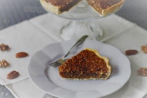 Tarte aux noix et à l'érable