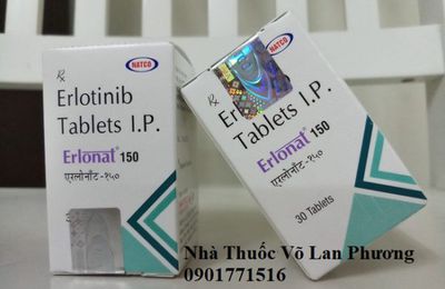 Thuốc Erlonat 150mg Erlotinib điều trị ung thư phổi hiệu quả