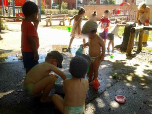 Canicule = Jeux d'eau pour tous (suite des photos !)