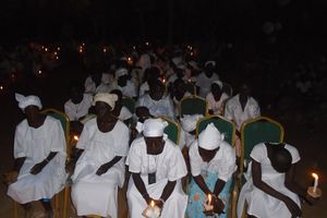 Pâques 2017 à Dablo: 353 heureux bénéficiaires de la vie de Dieu.