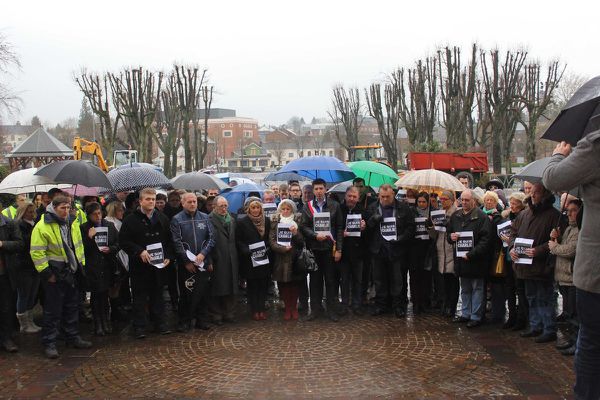 Hommage aux 12 victimes de Charlies Hebdo