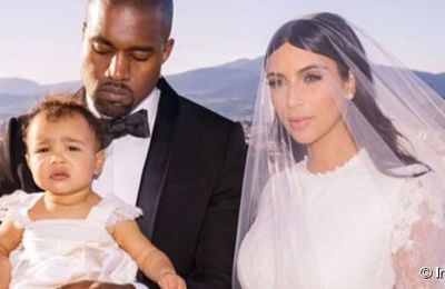robe demoiselles d honneur_Kim Kardashian, Kanye West et les boucles d'oreilles de North, la polémique