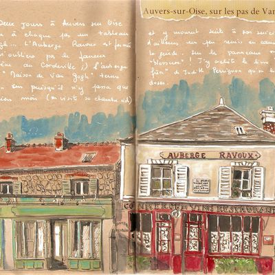 Auvers-sur-Oise... Sur les pas de Van Gogh - l'auberge Ravoux