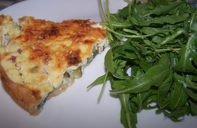 Quiche à la ricotta et aux courgettes