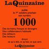 La Quinzaine littéraire n°1000