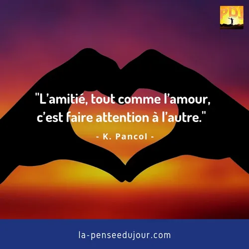 Amour La Pensee Du Jour