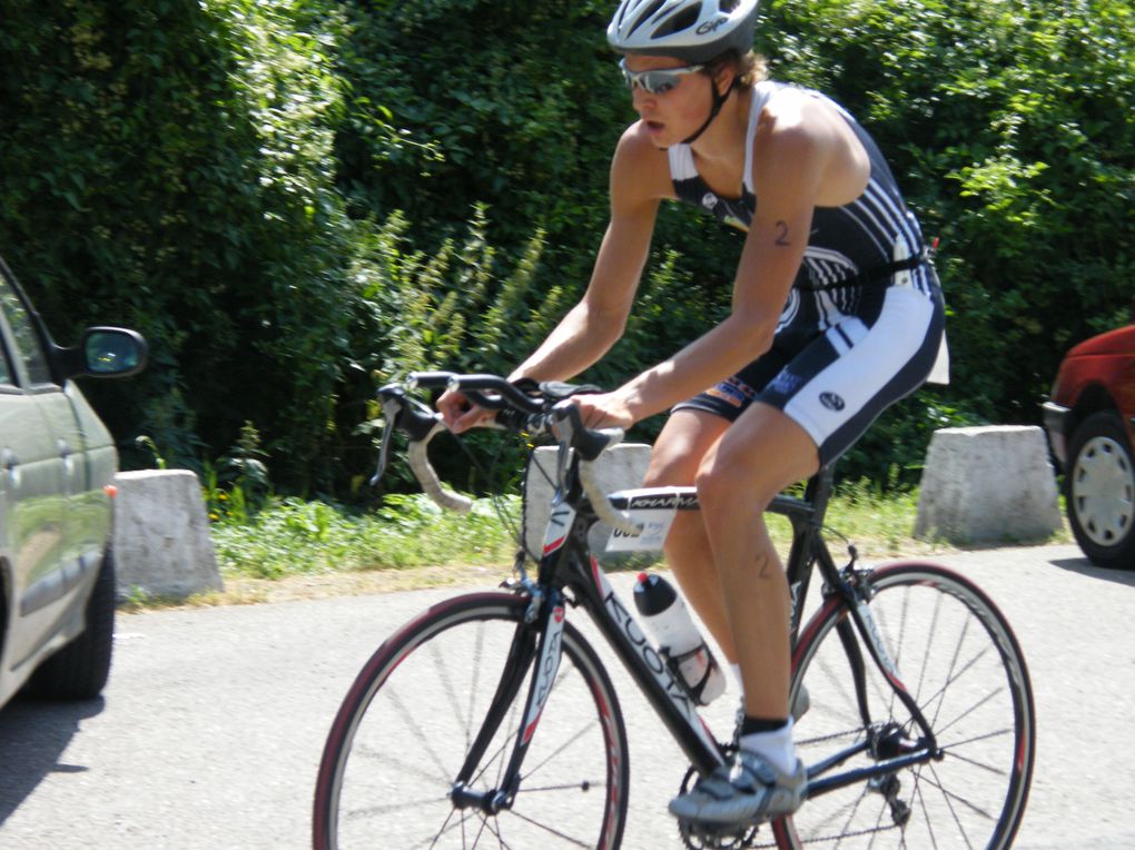 photos des  verdunois et autres au triathlon de verdun 2010