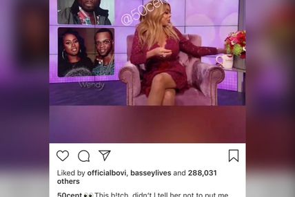 50cent Slams Wendy Williams for putting him up,on her Show.