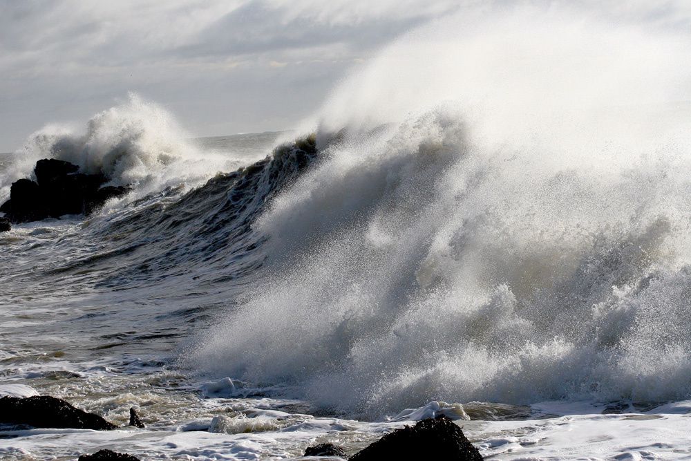 Les vagues atlantique - Panoramiques - Côte Sauvage Le Croisic - Batz-sur-Mer - Photos Copyright Thierry Weber