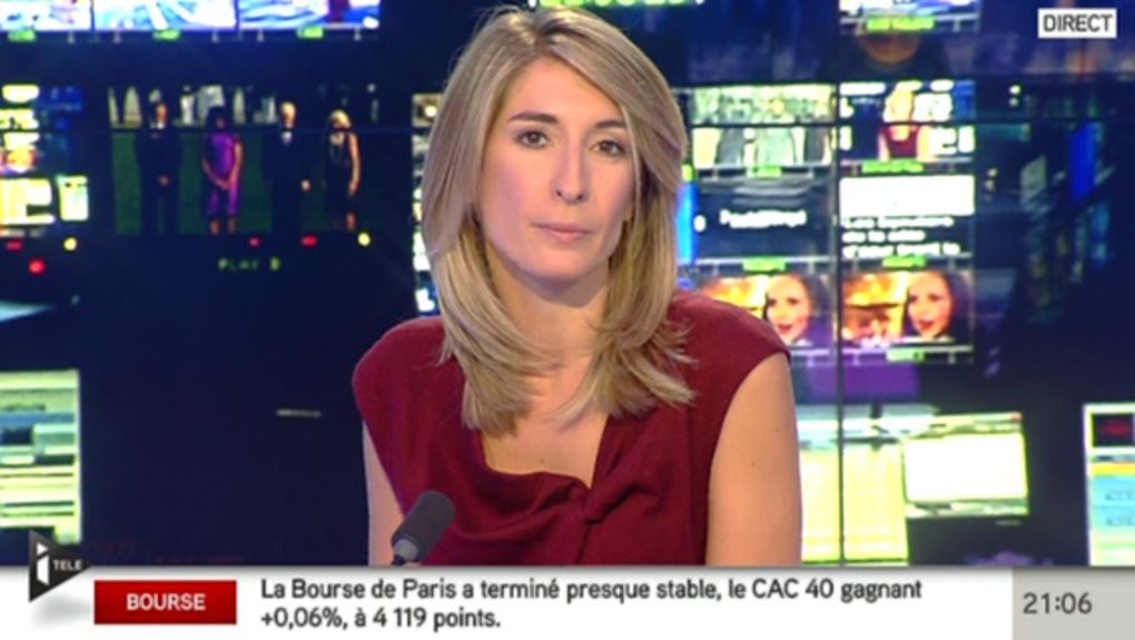 2013 09 11 - 21H00 - CAROLINE DELAGE - I&gt;TELE - 100% NEWS