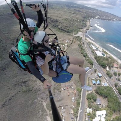 Parapente à St Leu