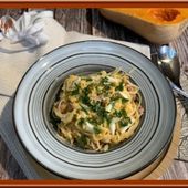 Capellini à la crème de Butternut