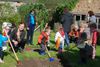 Les enfants du RAM en visite au jardin APS