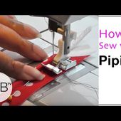 Sewing with Piping