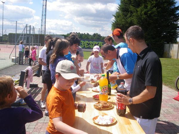 Une matinée ludique et sportive animée par Peter et Rodolphe pour les enfants licenciés au TCA.