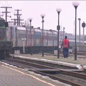 VIDEO. Guerre en Ukraine : un premier train en provenance de Kiev arrive à Kherson, une semaine après le retrait de l'occupant russe