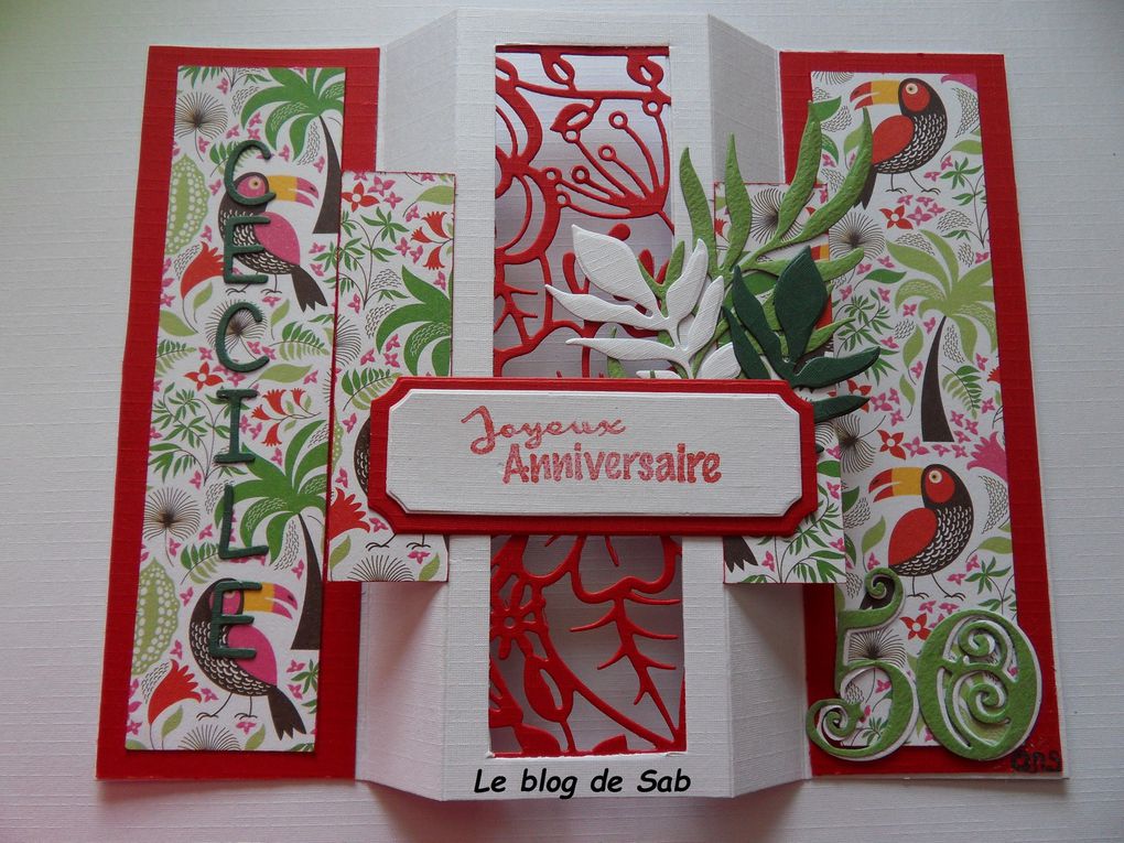 Cartes anniversaires pour une femme 50 ans  