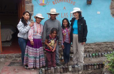 Coporaque - Avec la familia Chocolate à La Casa Las Flores