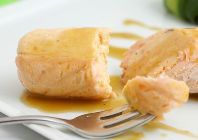 Quenelles et  fruits de mer gratinés 