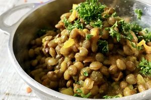 Daal de lentilles blonds