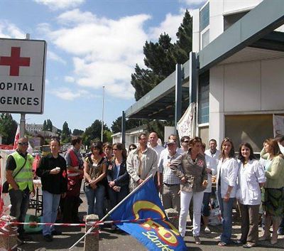 Déjà 105 jours de grève à l'hôpital nazairien