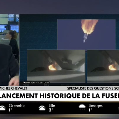La fusée la plus puissante du monde, la Falcon Heavy de SpaceX a entamé sa première mission historique