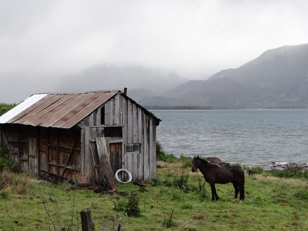 En route sur la &quot;carretera austral&quot;