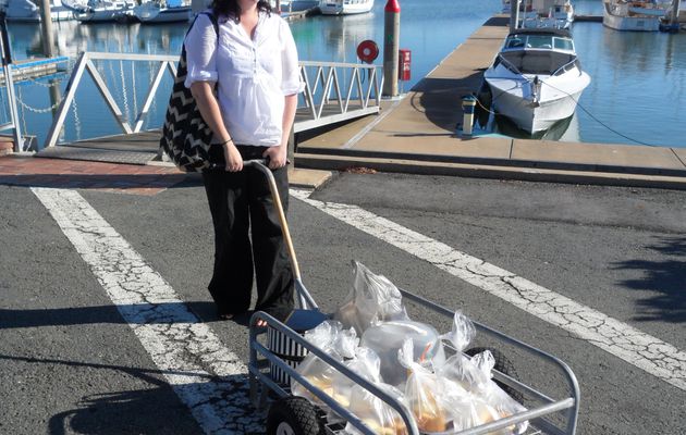 Sortie bateau sur la baie