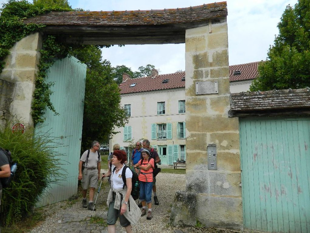 Valmondois : le Moulin de la Nasse nous accueille pour le piquenique.