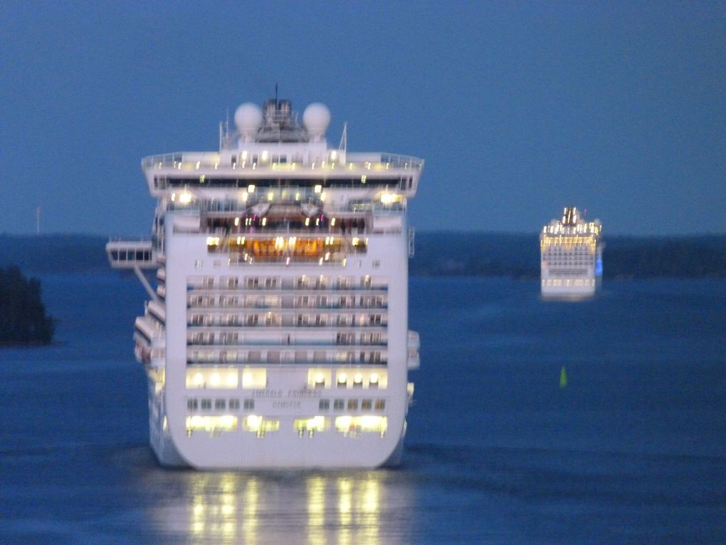 Erster Seetag und Stockholm (Ostsee /Baltikum ,Teil 3)