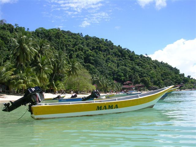 KHO LIPE EN THAILANDE
KECIL AUX PERHENTIANS cote est de la malaisie