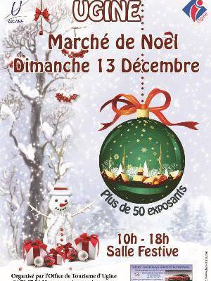 Marché de noël à Ugine