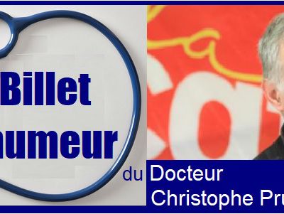 DÉNUTRITION ET ALIMENTATION – Le Billet d’Humeur du Docteur Christophe Prudhomme 