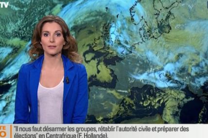 2013 12 10 - 21H50 - FANNY AGOSTINI - BFM TV - LA METEO