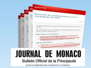 Journal officiel monaco