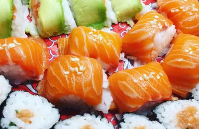 Sushi maki et nigiri