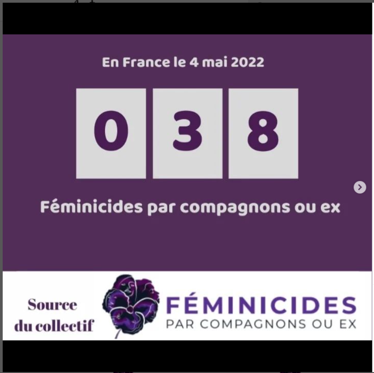 54  EME  FEMINICIDES DEPUIS LE DEBUT  DE L ANNEE 2022 